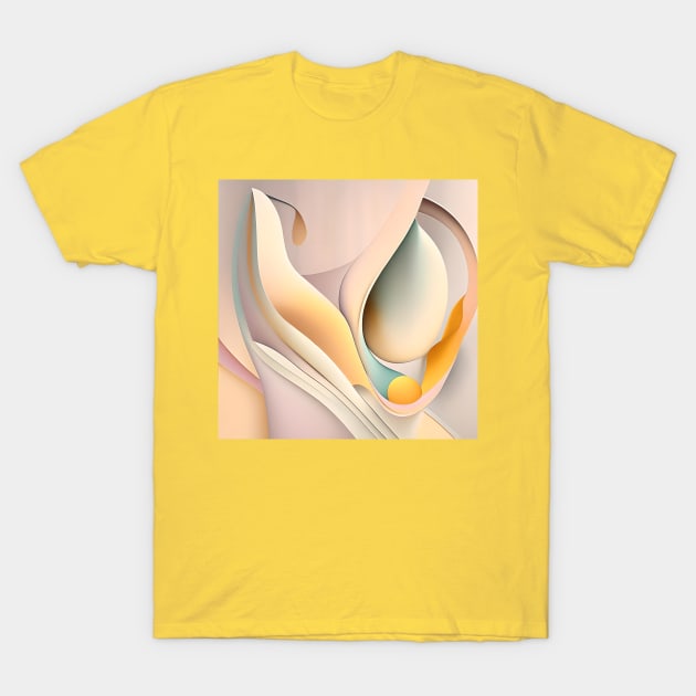 Abstraction. The Flower Bud T-Shirt by Evgeniya